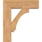 Ekena Millwork Imperial Block Smooth Bracket w/ Offset Brace, Western Red Cedar, 7 1/2"W x 24"D x 28"H BKT0806X24X28IMP05SWR - alternate 2